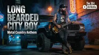 Long Bearded City Boy