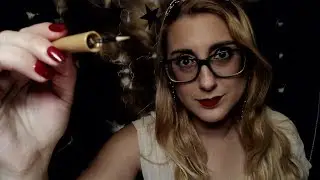 Queen Sally Does Your Make-up ASMR | Makeup Role Play | Repeating Phrases |Tongue Clicking | Whisper