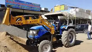 Jcb tractor bull sonalika#youtubeshorts #youtube #agriculturalmachinery  #farming #tractorjcb