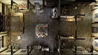 Modular Village General Store - Shop | Battlemap Demo | Beneos Animated Table Top RPG Videos