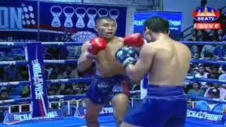 Long sophy vs thai,bayonne kun Khmer boxing 23/6/2019