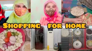 Vlog on home shopping|masooma beauty tips|buy new fans& fridge for home|tips for skin care|party