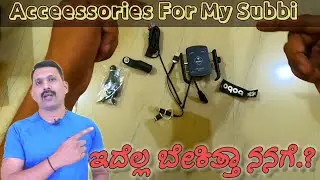 Mobile Holder, Chain Lube For Himalayan 411 | Unboxing & Installation