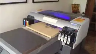 A2 UV LED Flatbed Printer