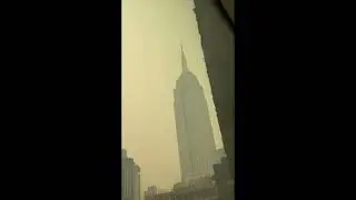 Flights Suspended as Dense Wildfire Smoke Chokes NYC