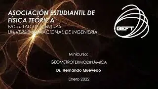 Mini Curso  GEOMETROTERMODINAMICA parte I /  Hernando Quevedo