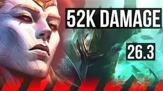 ZAAHEN vs MORDEKAISER (TOP) | 52K damage | NA Master | 26.3