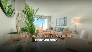 🏖️ Luxury Golf Penthouse in Estepona | Panoramic Views, Huge Solarium & Resort-Style Living|R5124067