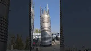100HL Beer Fermentation Vessel Under Construction