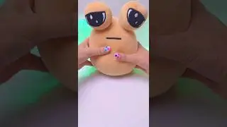 Pou Unboxing ASMR 🥰💕| #pourevenge #sadpou #plushtoys #pou  #unboxing #satisfying #asmr
