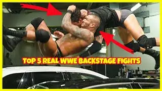 Top 5 Real WWE Backstage Fights[WWE Backstage Fights] [WWE 2020]