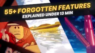 55+ Forgotten/Unused Features explained under 13 Minutes! | Things Forgotten in Roblox Jailbreak