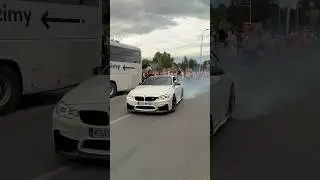 Bmw m4 leaving ULTRACE🔥#bmw #carmeet #tuning #bmwm #ultrace #car #bmwm4 #carvideo #drift #carshow