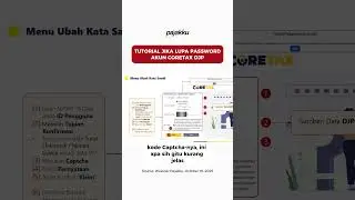 Solusi Jika Lupa Password Akun Coretax DJP