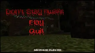 Dont Stay Awake | Scary Games (not really)