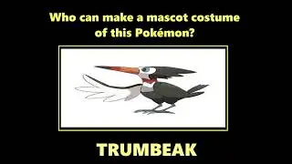 2026 Request To Make A Trumbeak Pok&eacute;mon Mascot Costume #mascotcostume #pokemon