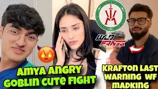 Amya Angry Goblin Cute Fight &hearts;️ Krafton Last Warning Wf Madking 😱