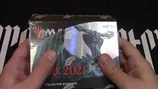 Core Set 2021 Collector booster whole box opened! Let's check out the year!