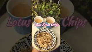 Lotus Root Chips | Zero Oil | Healthy Snacks ☕️ #chai #eveningsnacks #kamalkakri #viral #trending &hearts;️