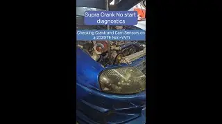 #Toyota #supra #2jzgte Crank no Start AEM Infinity