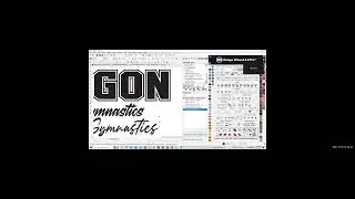 CorelDraw TRW Text with Mary Janes, часть 1