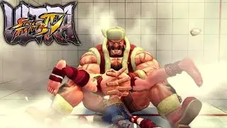 Zangief Ultra against Decapre - Ultra Street Fighter IV Slow-Mo