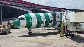 Condor Flugdienst Trip Report Business Class  FRA to BOS