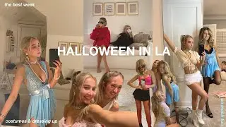 best time back in LA | halloween parties, costumes, & friends