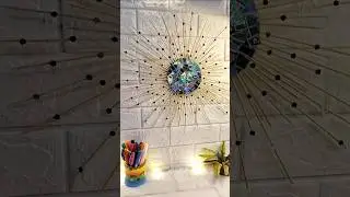 😍Waste CD Se Banaya Amazing Wall Decor | Best Craft Idea#wallhanging#youtubeshorts#viralshorts