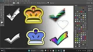 How to use a vector mask design in Adobe Photoshop tutorial 