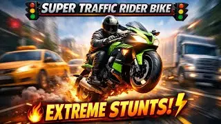 Super Traffic Rider Bike 🔥 Top Speed Beast!