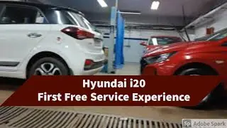 How Much Cost Involved in Hyundai i20 First Free Service? #hyundai #hyundaii20 #i20 #i20magna