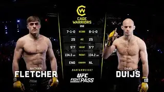 Cage Warriors 152: Nathan Fletcher vs Daan Duijs | April 15, 2023