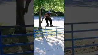 Rollerblading - Truespin negative kindgrind #roller #skatingvideos #grinding