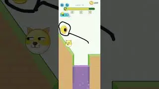 draw 2 save - save the dog ! draw one part -  (d.o.p) ! Line draw rescue. #shorts  #dop