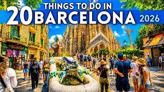 Best Things To Do in Barcelona Spain 2026 4K