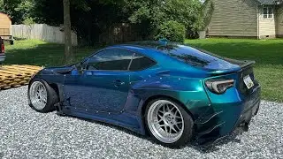 Huge front splitter for the FRS🔥