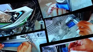 Honda cg 125 decoration || new model || bike sticker || ibad auto