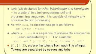 07  Unix Shell Scripting Tutorial   Text Processing Part 4)