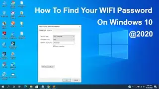 How to know the Wi-Fi password if forgotten in Windows 10