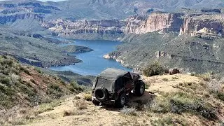 Apache Lake and Apache Trail AZ