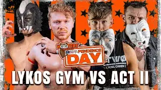 TAG TEAM WRESTLING IN HOOTERS! - LYKOS GYM VS ACT TWO