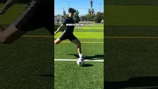 Tip for Long Balls⚽️ #football #shorts