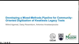 Developing a Mixed-Methods,  Pipeline for Community-Oriented Digitization of Kwakwala Legacy Texts