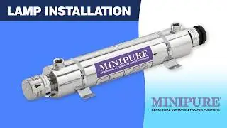 Minipure Ultraviolet Water Purifier Lamp Installation
