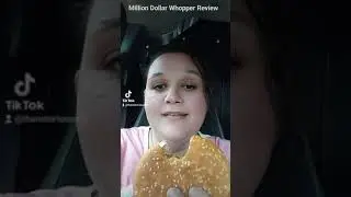 Million Dollar Whopper Review #burgerking #foodtiktok #foodies #foodreview