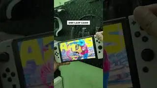 one last game #switch #switcholed #zeldabotw #gaming #mariocart #smashbros #ittakestwo #arms #joycon