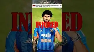 TILAK VARMA INJURED🤯BAD NEWS TEAM INDIA 🥶 #shorts