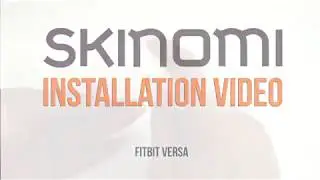 Skinomi - Fitbit Versa Screen Protector Installation Video