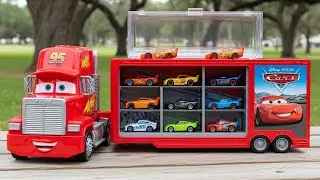 Lot of Disney Pixar Cars Unboxing Review | Lightning McQueen Bubble RC Cars | Disney car toys asmr
